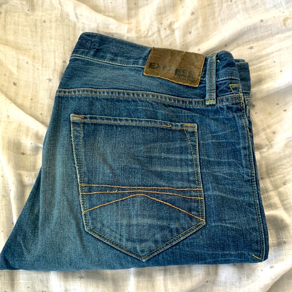 Slim fit skinny Men’s Express jeans